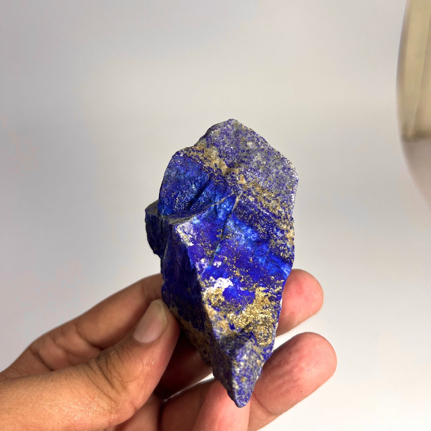 Lapis Lazuli, Lazurite, Afghanistan Minerals, Polished Gemstone, Royal Blue Lapis, Pyrite Inclusions, Lapis Block, Display Specimen