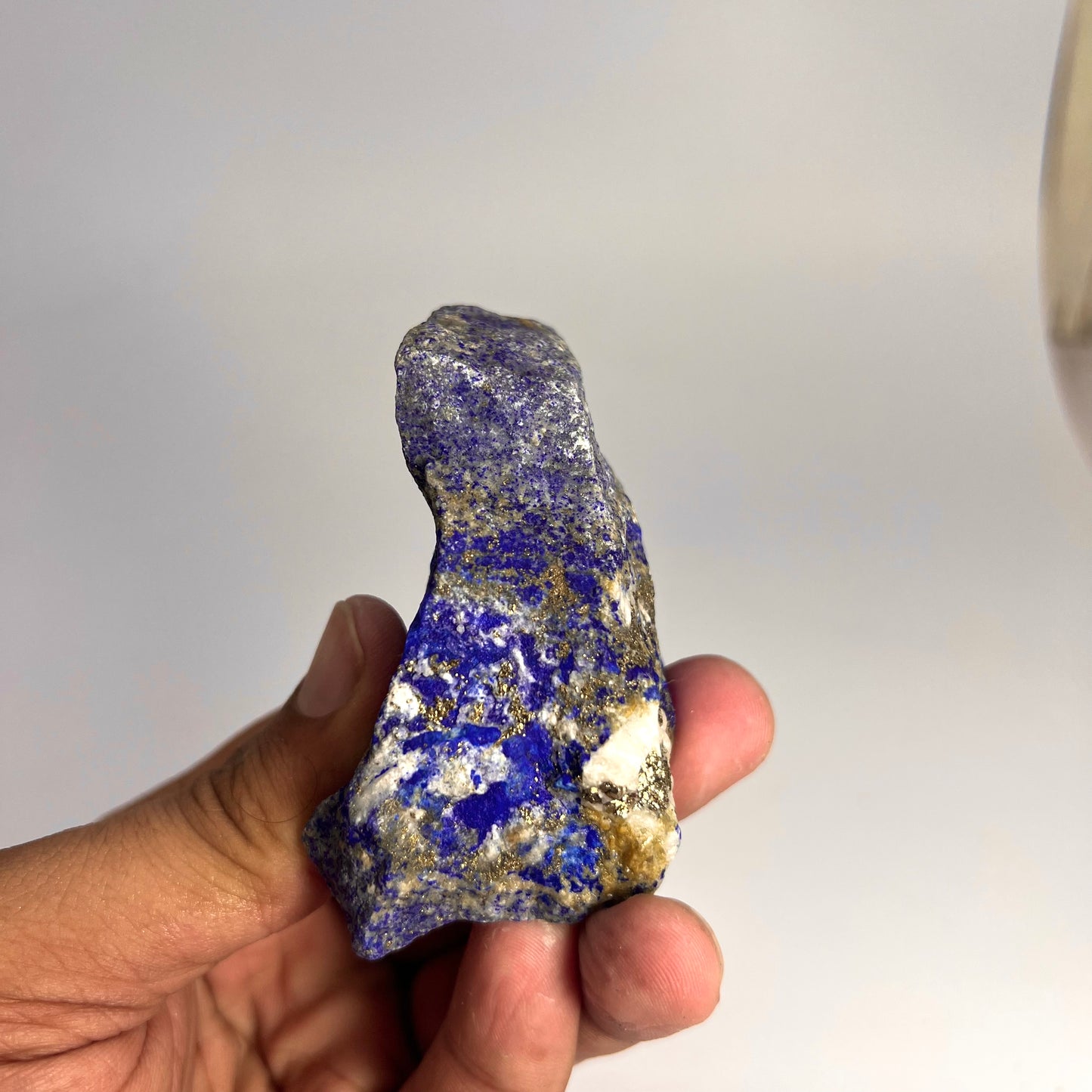 Lapis Lazuli, Lazurite, Afghanistan Minerals, Polished Gemstone, Royal Blue Lapis, Pyrite Inclusions, Lapis Block, Display Specimen
