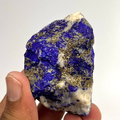 Lapis Lazuli, Lazurite, Afghanistan Minerals, Polished Gemstone, Royal Blue Lapis, Pyrite Inclusions, Lapis Block, Display Specimen