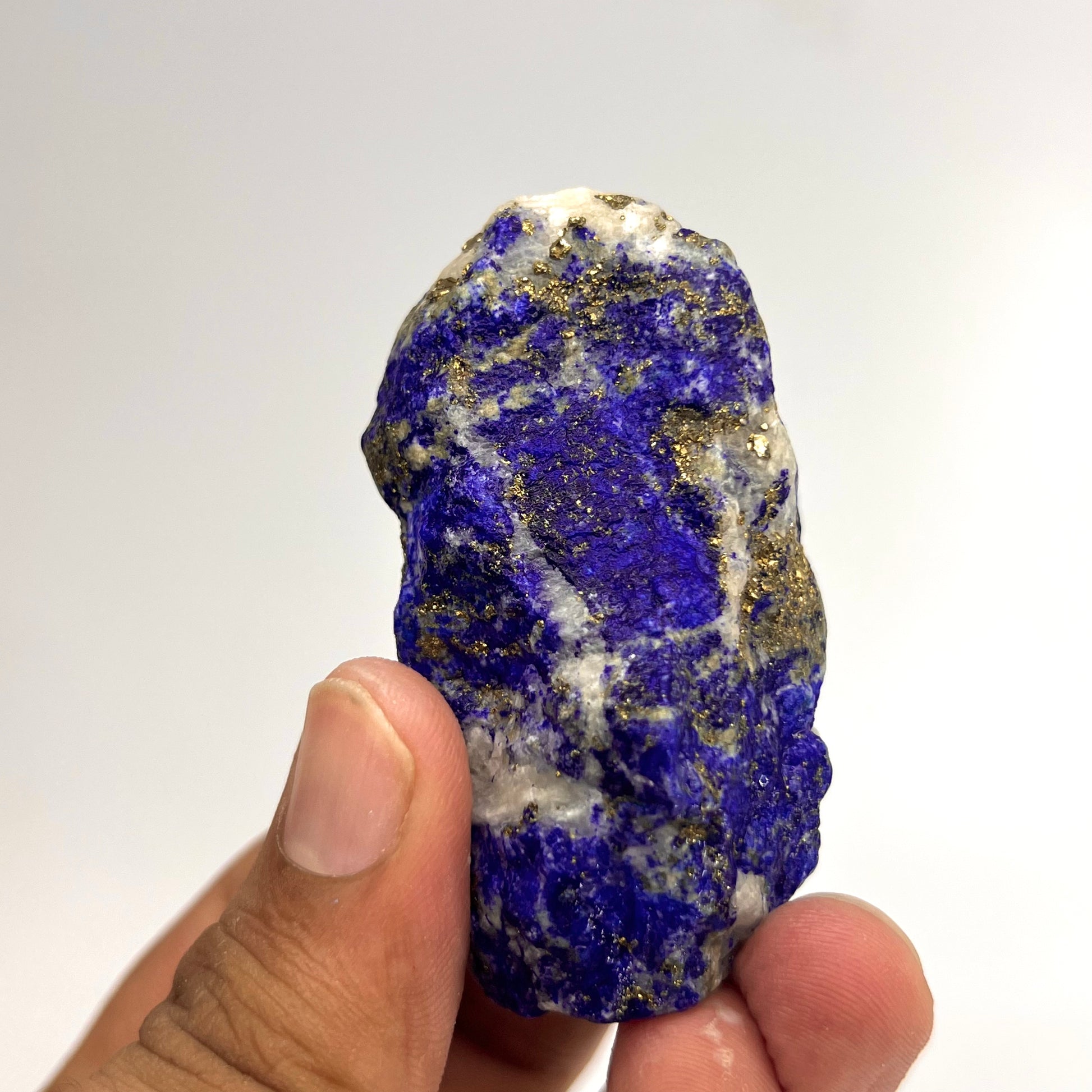 Lapis Lazuli, Lazurite, Afghanistan Minerals, Polished Gemstone, Royal Blue Lapis, Pyrite Inclusions, Lapis Block, Display Specimen