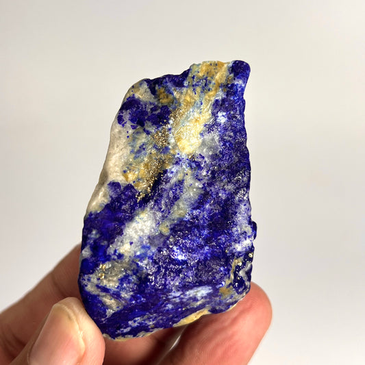 Lapis Lazuli, Lazurite, Afghanistan Minerals, Polished Gemstone, Royal Blue Lapis, Pyrite Inclusions, Lapis Block, Display Specimen