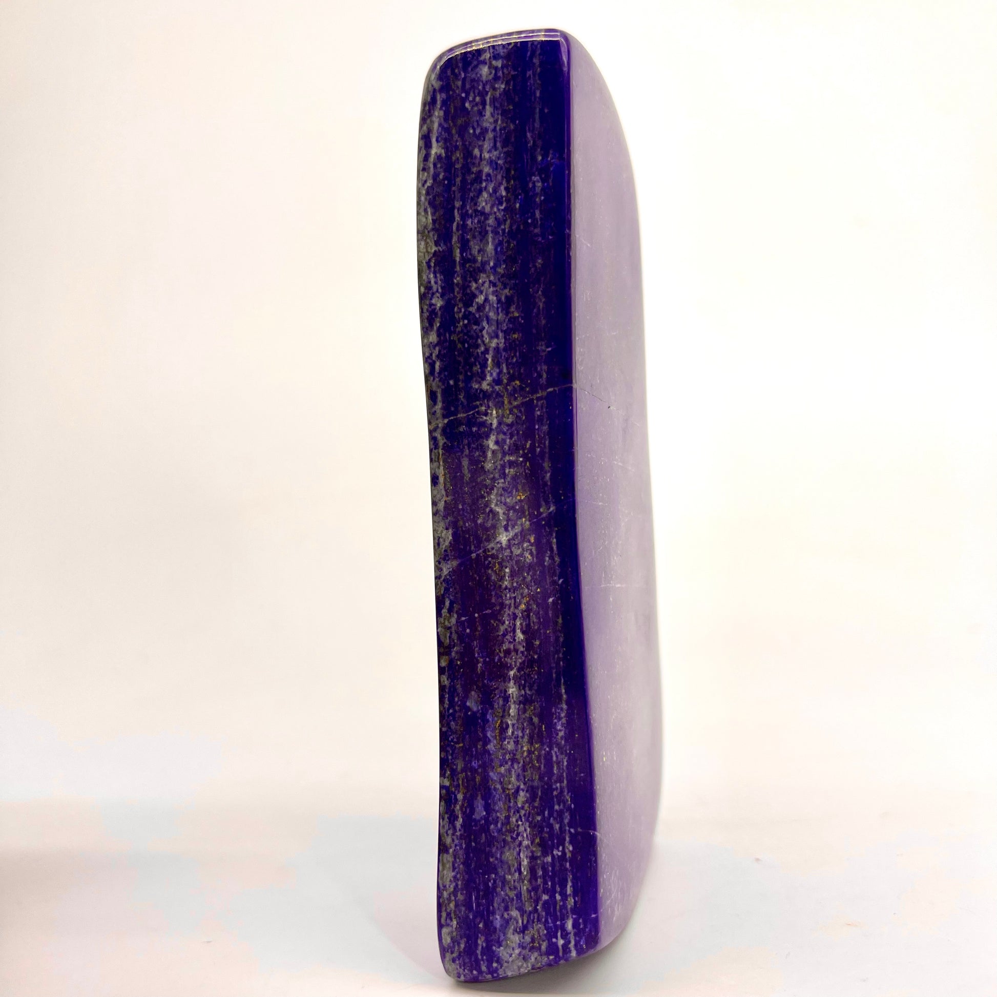 Lapis Lazuli, Lazurite, Afghanistan Minerals, Polished Gemstone, Royal Blue Lapis, Pyrite Inclusions, Lapis Block, Display Specimen