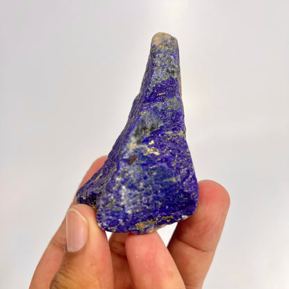 Lapis Lazuli, Lazurite, Afghanistan Minerals, Rough Mineral, Raw Lapis, Pyrite Inclusions, Natural Specimen, Cabinet Display