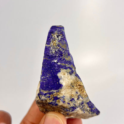 Lapis Lazuli, Lazurite, Afghanistan Minerals, Rough Mineral, Raw Lapis, Pyrite Inclusions, Natural Specimen, Cabinet Display