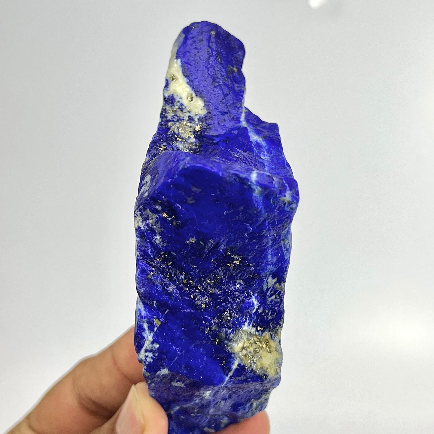 Lapis Lazuli, Lazurite, Afghanistan Minerals, Rough Mineral, Raw Lapis, Pyrite Inclusions, Natural Specimen, Cabinet Display