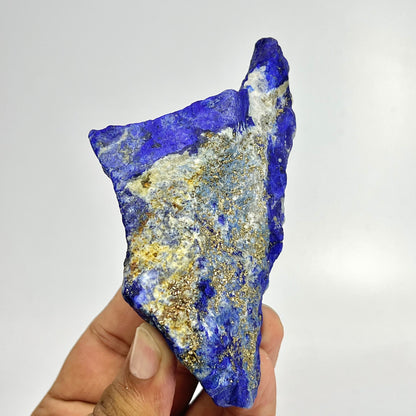 Lapis Lazuli, Lazurite, Afghanistan Minerals, Rough Mineral, Raw Lapis, Pyrite Inclusions, Natural Specimen, Cabinet Display