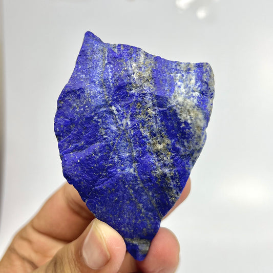 Lapis Lazuli, Lazurite, Afghanistan Minerals, Rough Mineral, Raw Lapis, Pyrite Inclusions, Natural Specimen, Cabinet Display