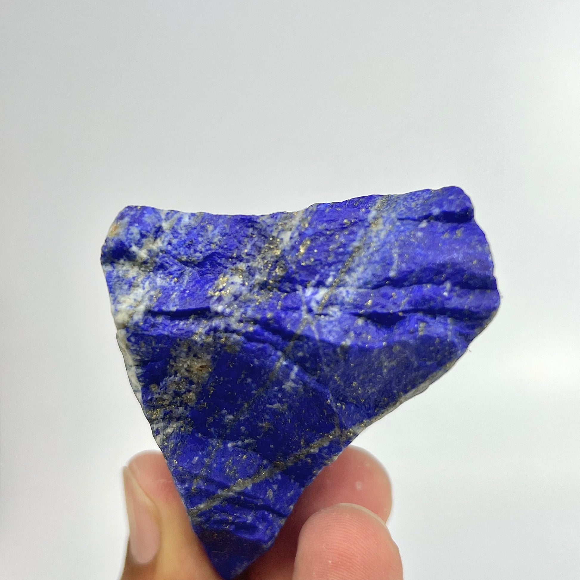 Lapis Lazuli, Lazurite, Afghanistan Minerals, Rough Mineral, Raw Lapis, Pyrite Inclusions, Natural Specimen, Cabinet Display
