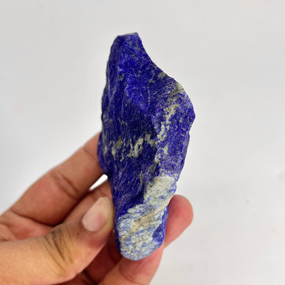 Lapis Lazuli, Lazurite, Afghanistan Minerals, Rough Mineral, Raw Lapis, Pyrite Inclusions, Natural Specimen, Cabinet Display