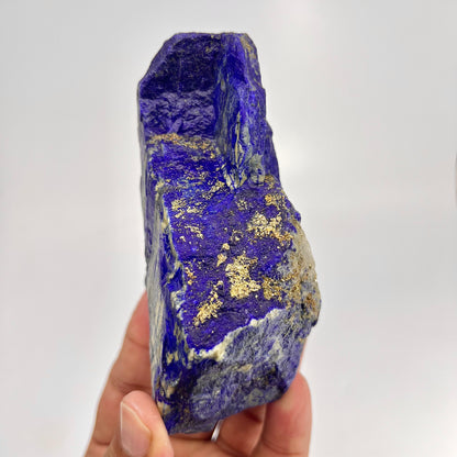 Lapis Lazuli, Lazurite, Afghanistan Minerals, Rough Mineral, Raw Lapis, Pyrite Inclusions, Natural Specimen, Cabinet Display