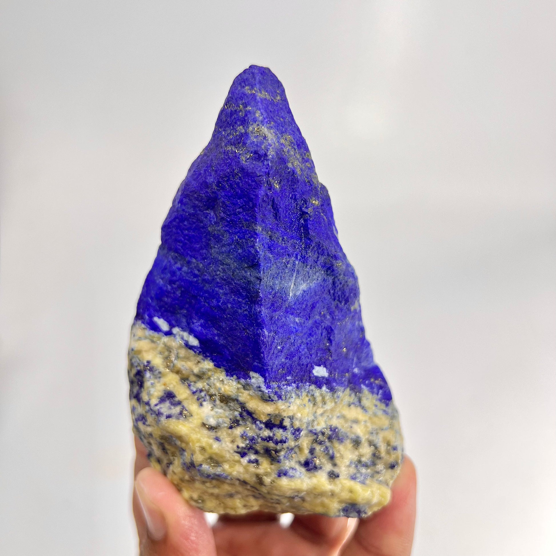 Lapis Lazuli, Lazurite, Afghanistan Minerals, Rough Mineral, Raw Lapis, Pyrite Inclusions, Natural Specimen, Cabinet Display