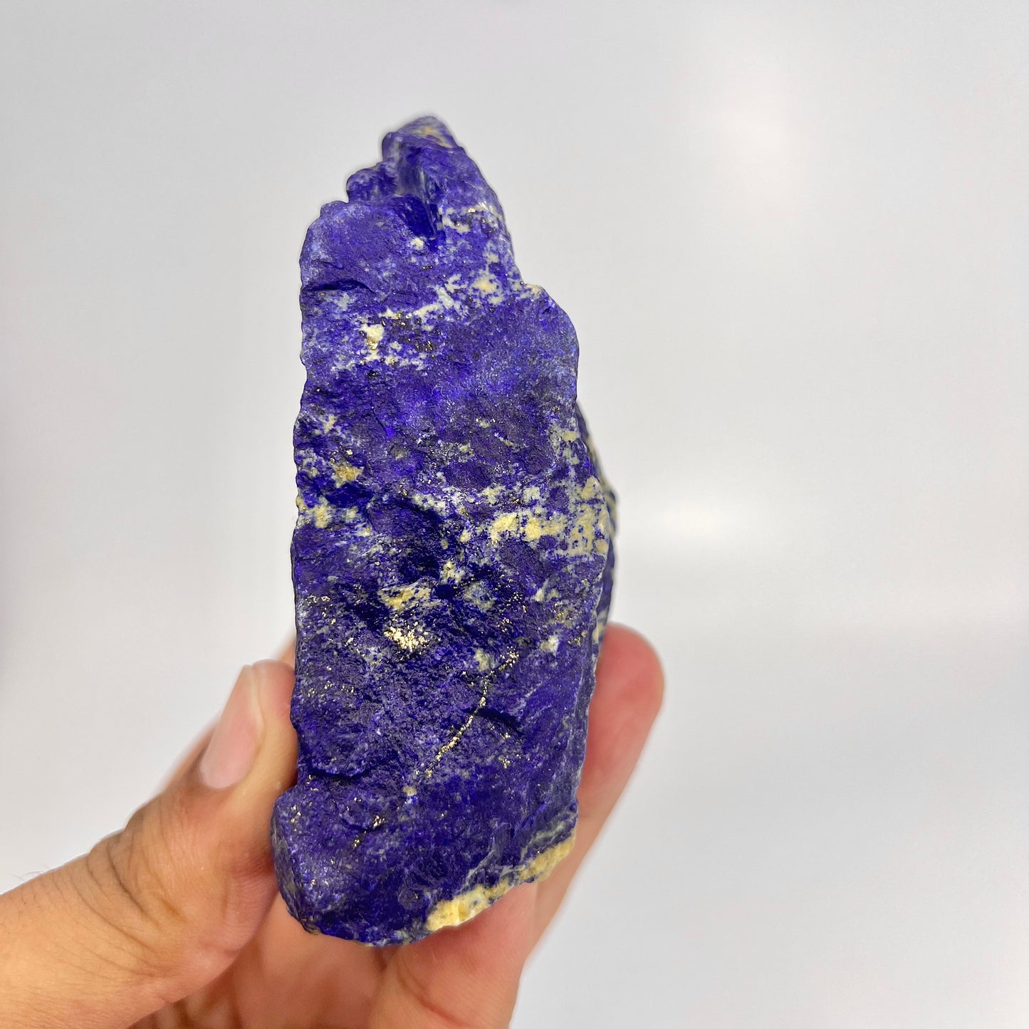 Lapis Lazuli, Lazurite, Afghanistan Minerals, Rough Mineral, Raw Lapis, Pyrite Inclusions, Natural Specimen, Cabinet Display