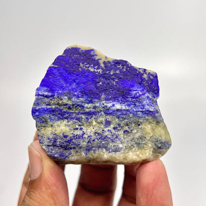 Lapis Lazuli, Lazurite, Afghanistan Minerals, Rough Mineral, Raw Lapis, Pyrite Inclusions, Natural Specimen, Cabinet Display