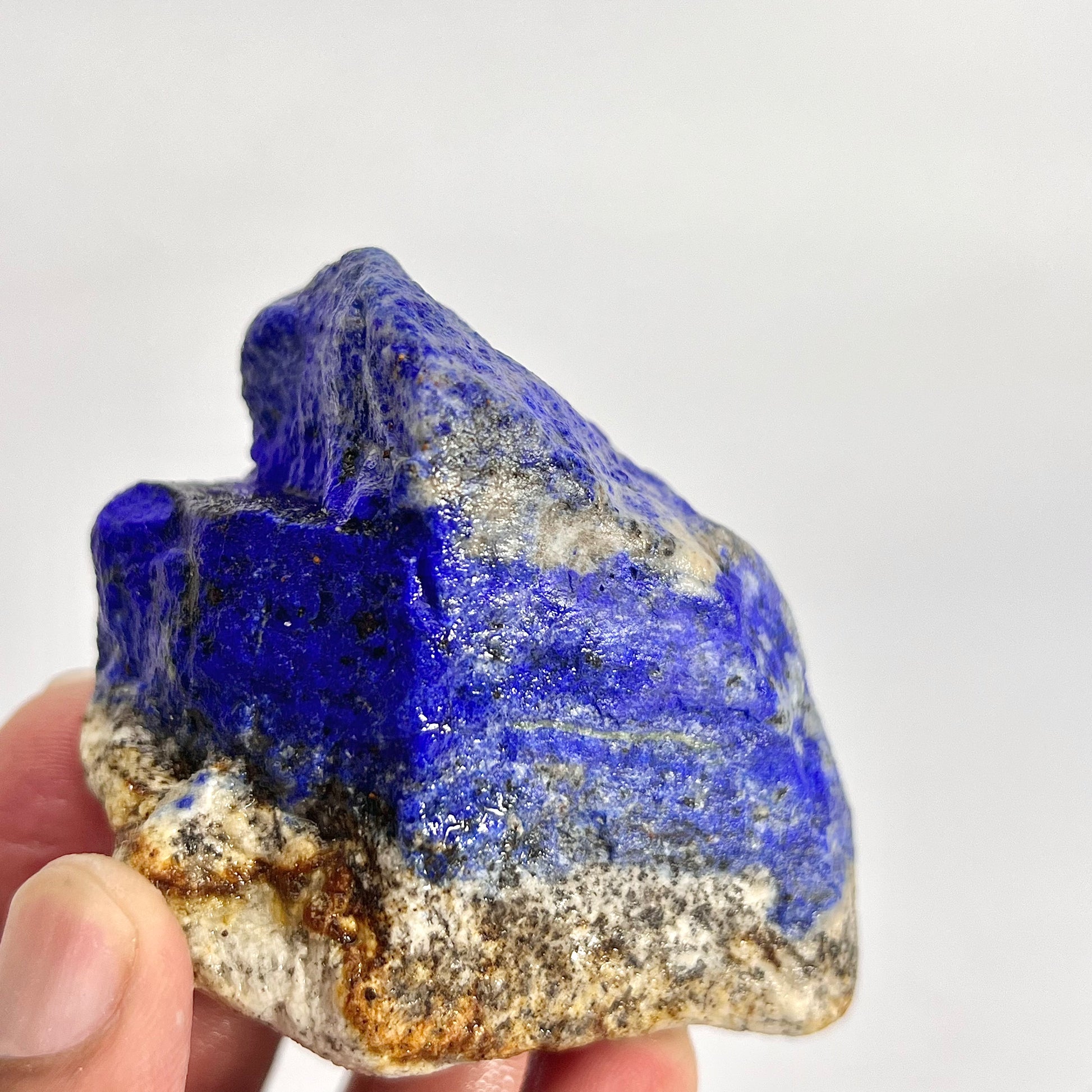 Lapis Lazuli, Lazurite, Afghanistan Minerals, Rough Mineral, Raw Lapis, Pyrite Inclusions, Natural Specimen, Cabinet Display