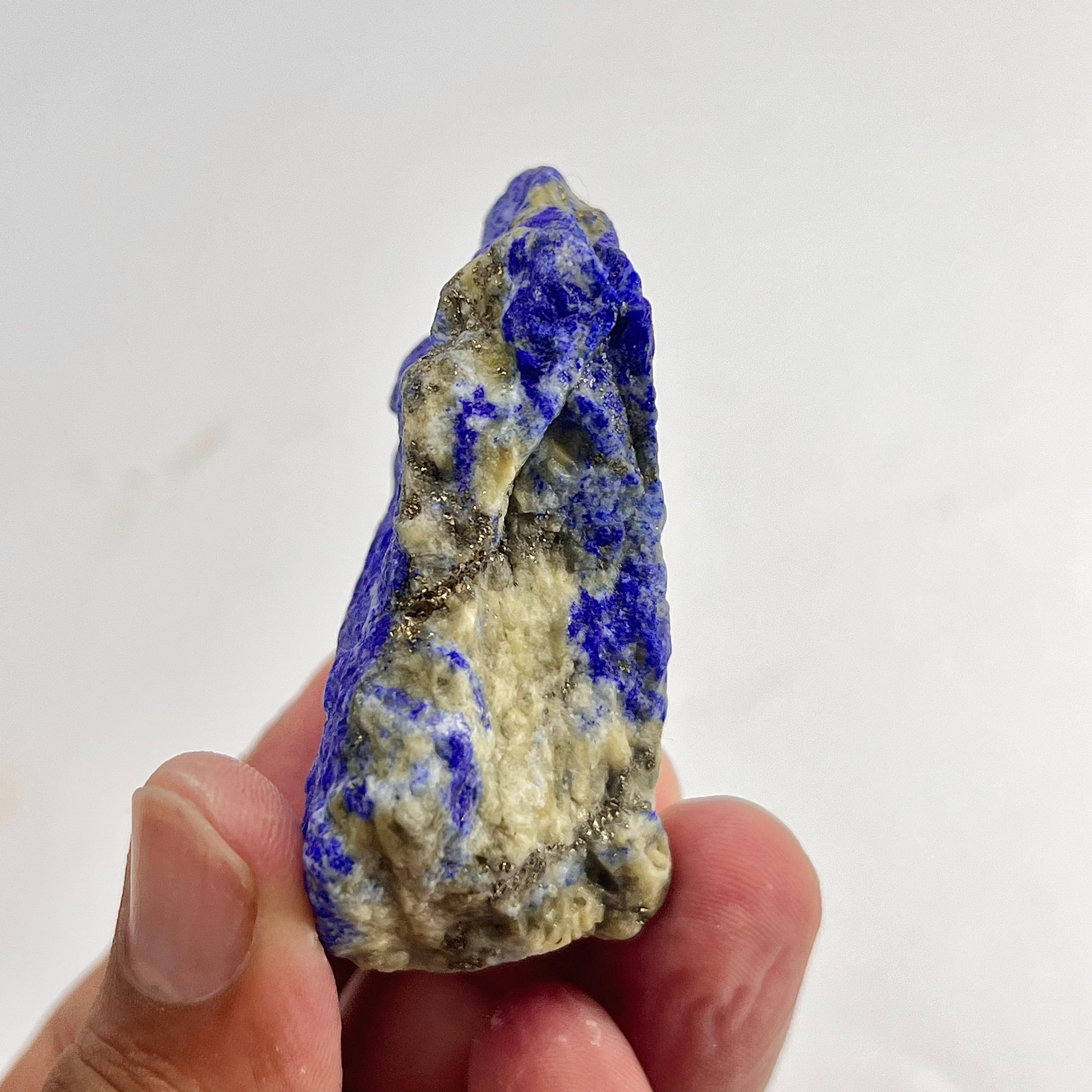 Lapis Lazuli, Lazurite, Afghanistan Minerals, Rough Mineral, Raw Lapis, Pyrite Inclusions, Natural Specimen, Cabinet Display