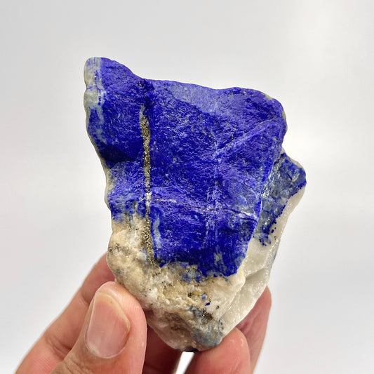 Lapis Lazuli, Lazurite, Afghanistan Minerals, Rough Mineral, Raw Lapis, Pyrite Inclusions, Natural Specimen, Cabinet Display
