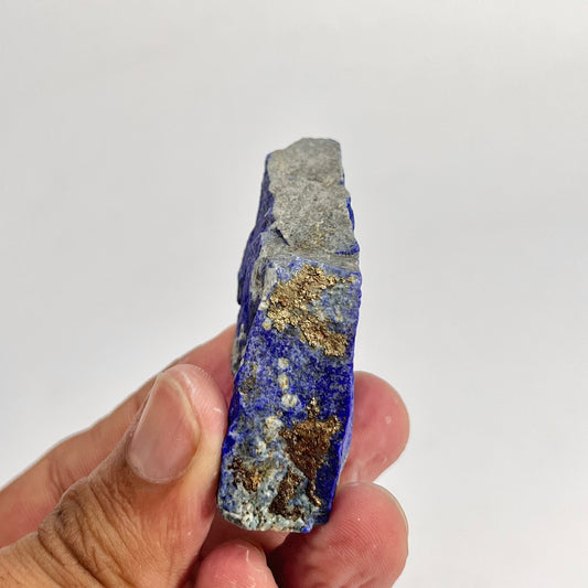 Lapis Lazuli, Lazurite, Afghanistan Minerals, Rough Mineral, Raw Lapis, Pyrite Inclusions, Natural Specimen, Cabinet Display