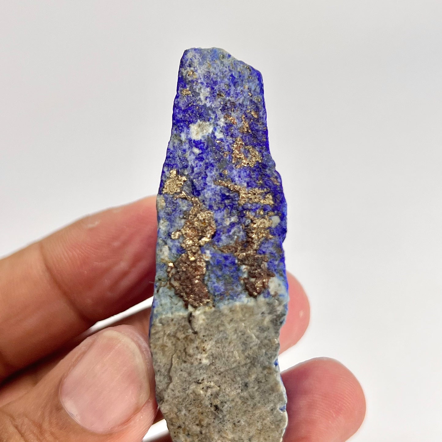 Lapis Lazuli, Lazurite, Afghanistan Minerals, Rough Mineral, Raw Lapis, Pyrite Inclusions, Natural Specimen, Cabinet Display