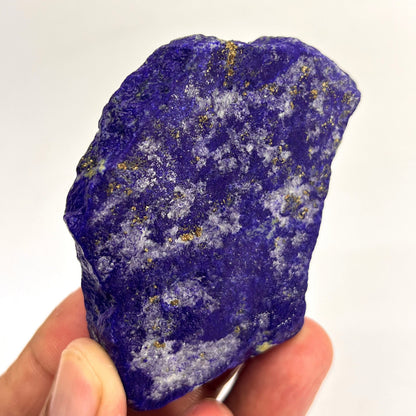 Lapis Lazuli, Lazurite, Afghanistan Minerals, Rough Mineral, Raw Lapis, Pyrite Inclusions, Natural Specimen, Cabinet Display, Dogtooth Habit, Structural Specime