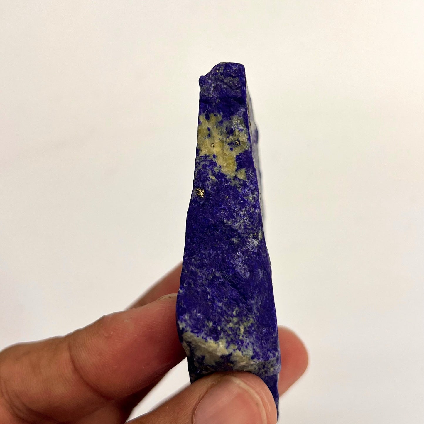 Lapis Lazuli, Lazurite, Afghanistan Minerals, Rough Mineral, Raw Lapis, Pyrite Inclusions, Natural Specimen, Cabinet Display, Dogtooth Habit, Structural Specime