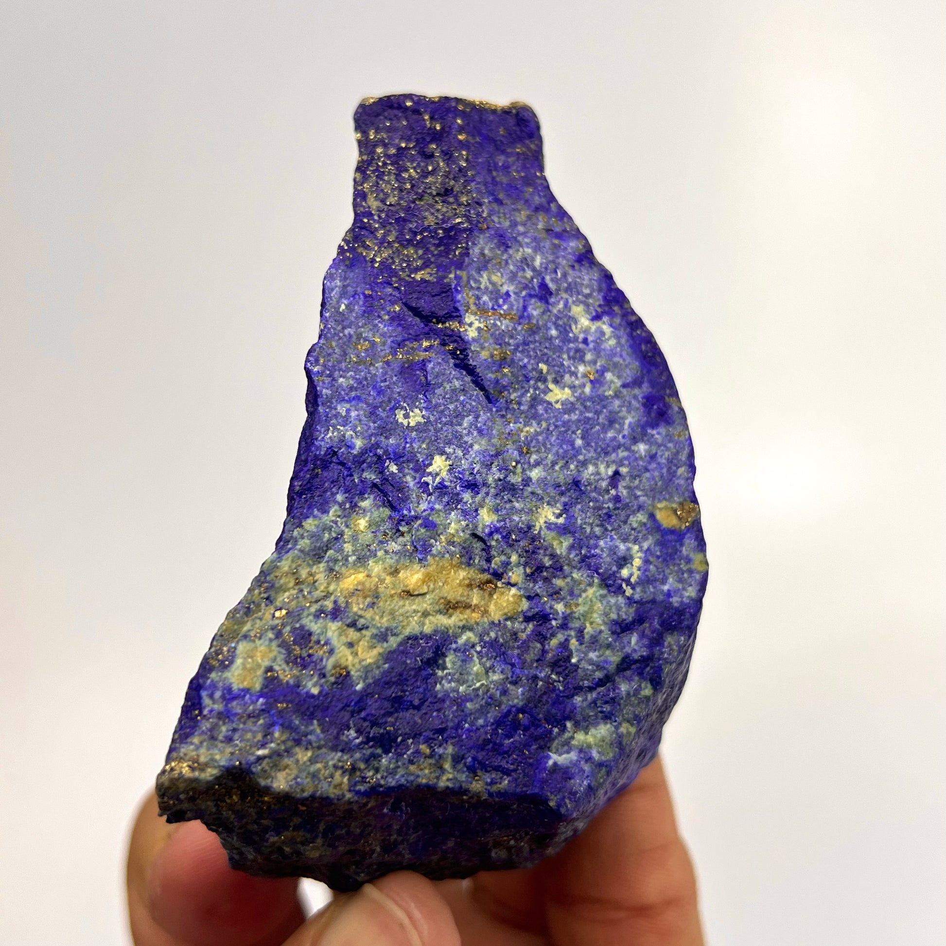 Lapis Lazuli, Lazurite, Afghanistan Minerals, Rough Mineral, Raw Lapis, Pyrite Inclusions, Natural Specimen, Cabinet Display, Dogtooth Habit, Structural Specime