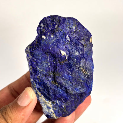 Lapis Lazuli, Lazurite, Afghanistan Minerals, Rough Mineral, Raw Lapis, Pyrite Inclusions, Natural Specimen, Cabinet Display, Dogtooth Habit, Structural Specime