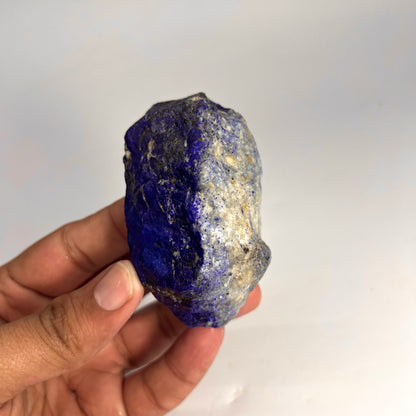Lapis Lazuli, Lazurite, Afghanistan Minerals, Rough Mineral, Raw Lapis, Pyrite Inclusions, Natural Specimen, Cabinet Display, Dogtooth Habit, Structural Specime