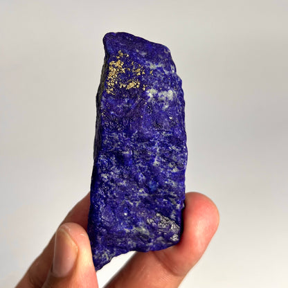 Lapis Lazuli, Lazurite, Afghanistan Minerals, Rough Mineral, Raw Lapis, Pyrite Inclusions, Natural Specimen, Cabinet Display, Dogtooth Habit, Structural Specime