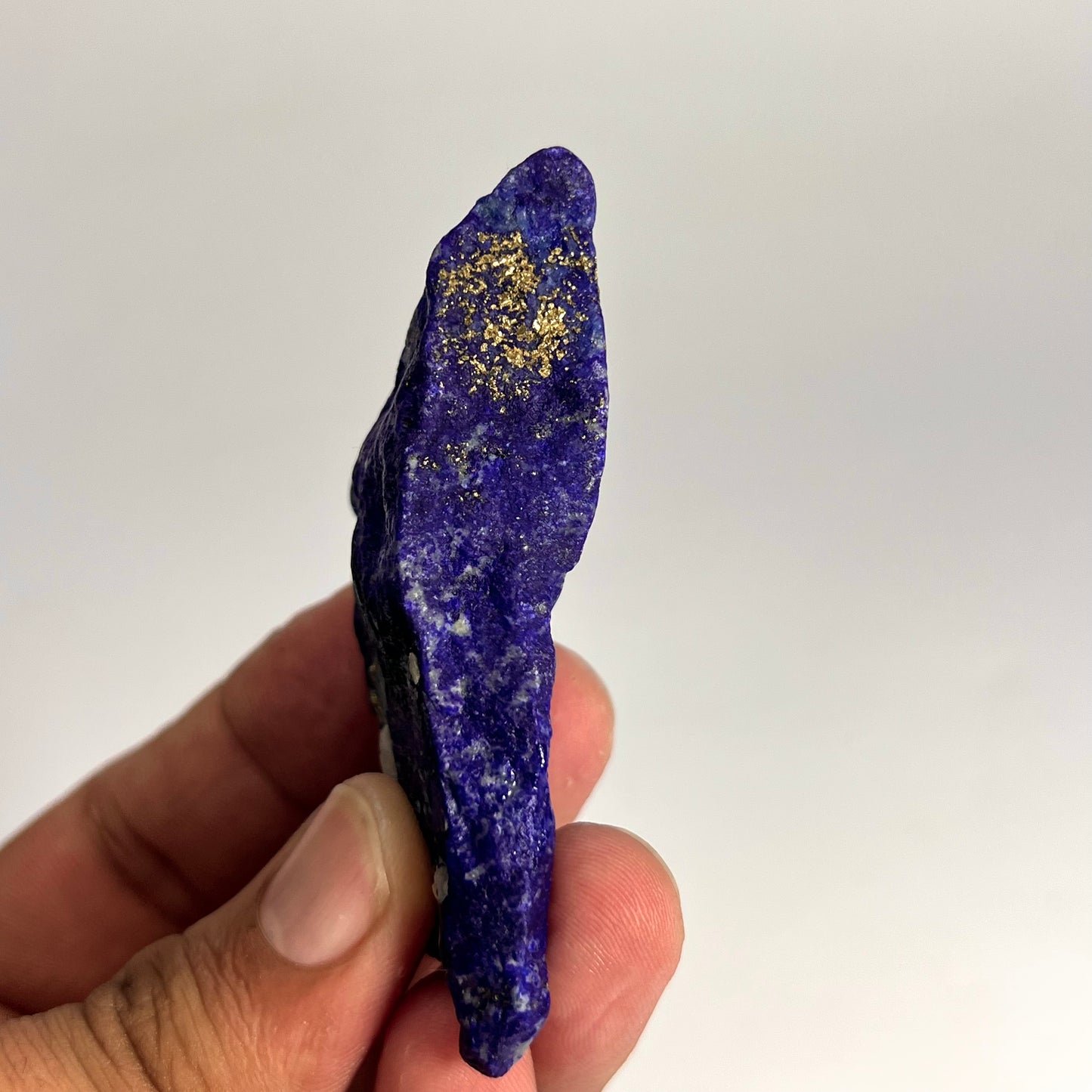 Lapis Lazuli, Lazurite, Afghanistan Minerals, Rough Mineral, Raw Lapis, Pyrite Inclusions, Natural Specimen, Cabinet Display, Dogtooth Habit, Structural Specime