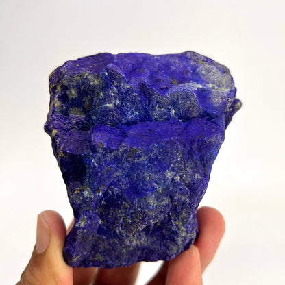 Lapis Lazuli, Lazurite, Afghanistan Minerals, Rough Mineral, Raw Lapis, Pyrite Inclusions, Natural Specimen, Cabinet Display, Dogtooth Habit, Structural Specime