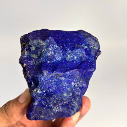 Lapis Lazuli, Lazurite, Afghanistan Minerals, Rough Mineral, Raw Lapis, Pyrite Inclusions, Natural Specimen, Cabinet Display, Dogtooth Habit, Structural Specime
