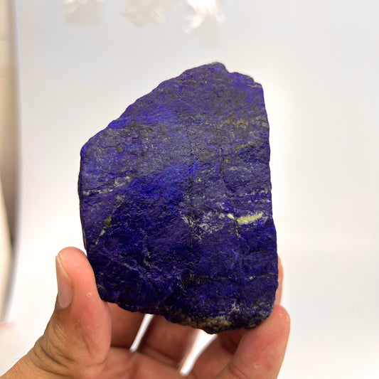 Lapis Lazuli, Lazurite, Afghanistan Minerals, Rough Mineral, Raw Lapis, Pyrite Inclusions, Natural Specimen, Cabinet Display, Dogtooth Habit, Structural Specime