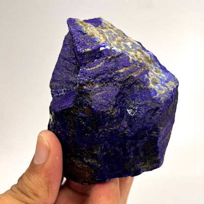 Lapis Lazuli, Lazurite, Afghanistan Minerals, Rough Mineral, Raw Lapis, Pyrite Inclusions, Natural Specimen, Cabinet Display, Dogtooth Habit, Structural Specime