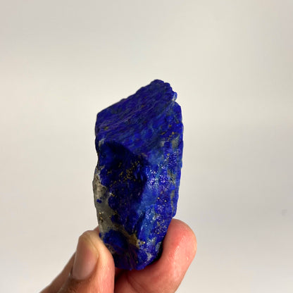 Lapis Lazuli, Lazurite, Afghanistan Minerals, Rough Mineral, Raw Lapis, Pyrite Inclusions, Natural Specimen, Cabinet Display, Dogtooth Habit, Structural Specime