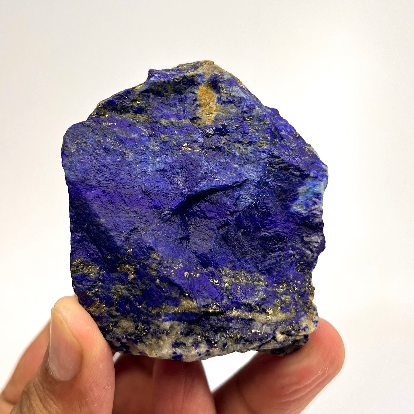 Lapis Lazuli, Lazurite, Afghanistan Minerals, Rough Mineral, Raw Lapis, Pyrite Inclusions, Natural Specimen, Cabinet Display, Dogtooth Habit, Structural Specime