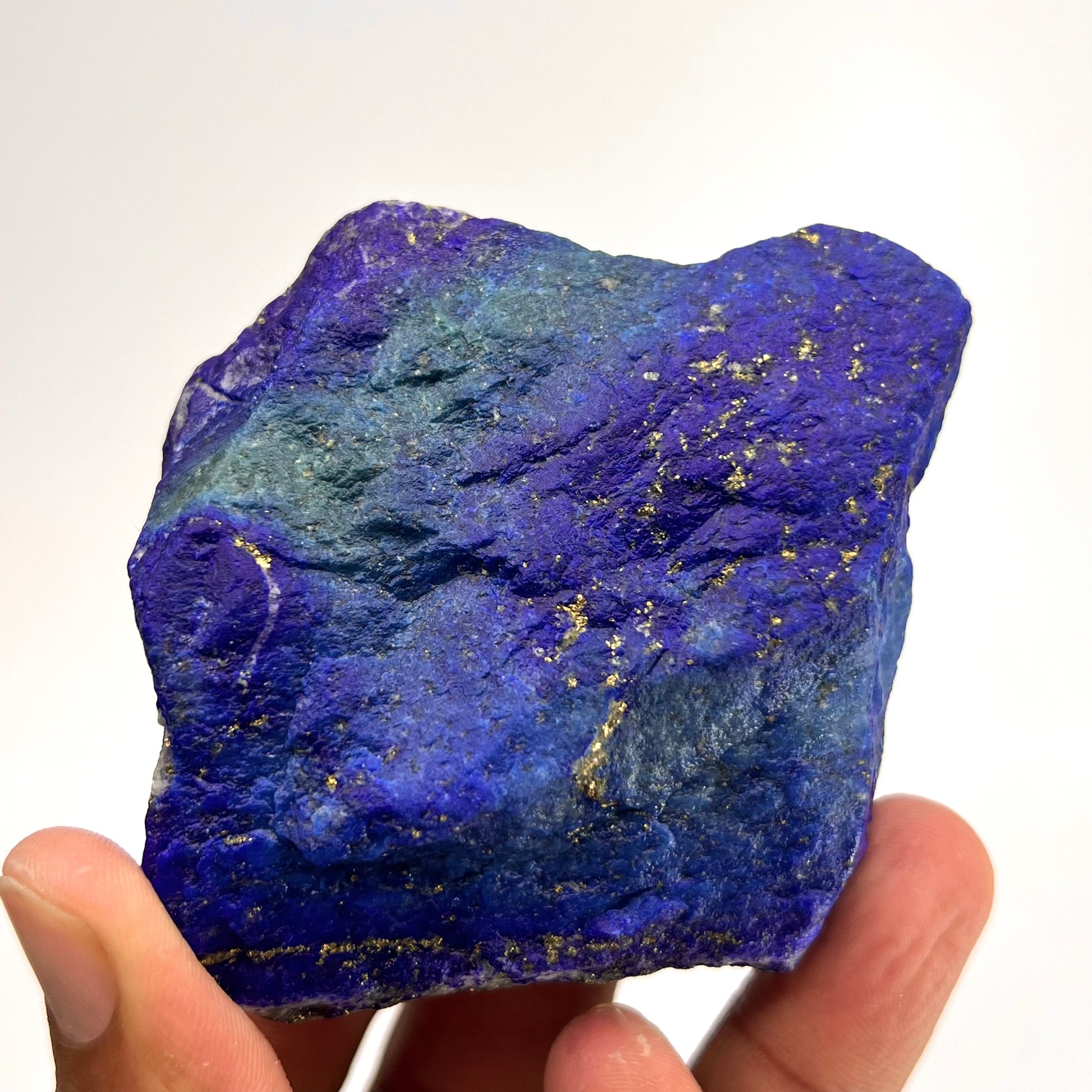 Lapis Lazuli, Lazurite, Afghanistan Minerals, Rough Mineral, Raw Lapis, Pyrite Inclusions, Natural Specimen, Cabinet Display, Dogtooth Habit, Structural Specime