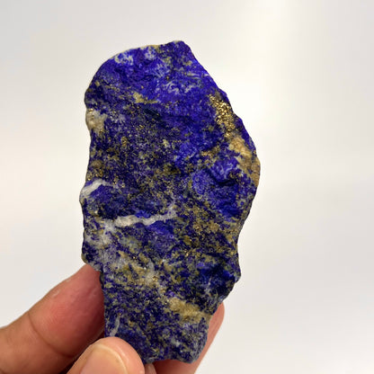 Lapis Lazuli, Lazurite, Afghanistan Minerals, Rough Mineral, Raw Lapis, Pyrite Inclusions, Natural Specimen, Cabinet Display, Dogtooth Habit, Structural Specime