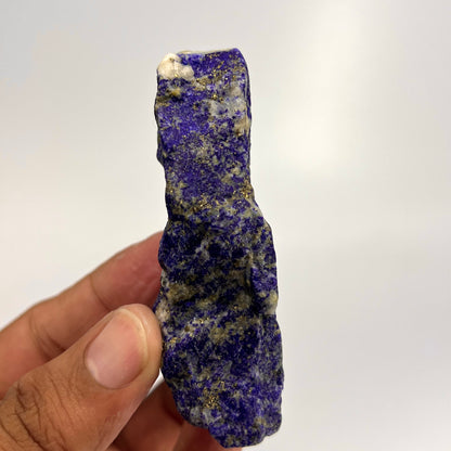 Lapis Lazuli, Lazurite, Afghanistan Minerals, Rough Mineral, Raw Lapis, Pyrite Inclusions, Natural Specimen, Cabinet Display, Dogtooth Habit, Structural Specime