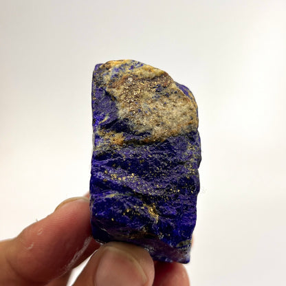 Lapis Lazuli, Lazurite, Afghanistan Minerals, Rough Mineral, Raw Lapis, Pyrite Inclusions, Natural Specimen, Cabinet Display, Dogtooth Habit, Structural Specime