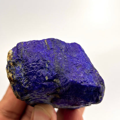 Lapis Lazuli, Lazurite, Afghanistan Minerals, Rough Mineral, Raw Lapis, Pyrite Inclusions, Natural Specimen, Cabinet Display, Dogtooth Habit, Structural Specime