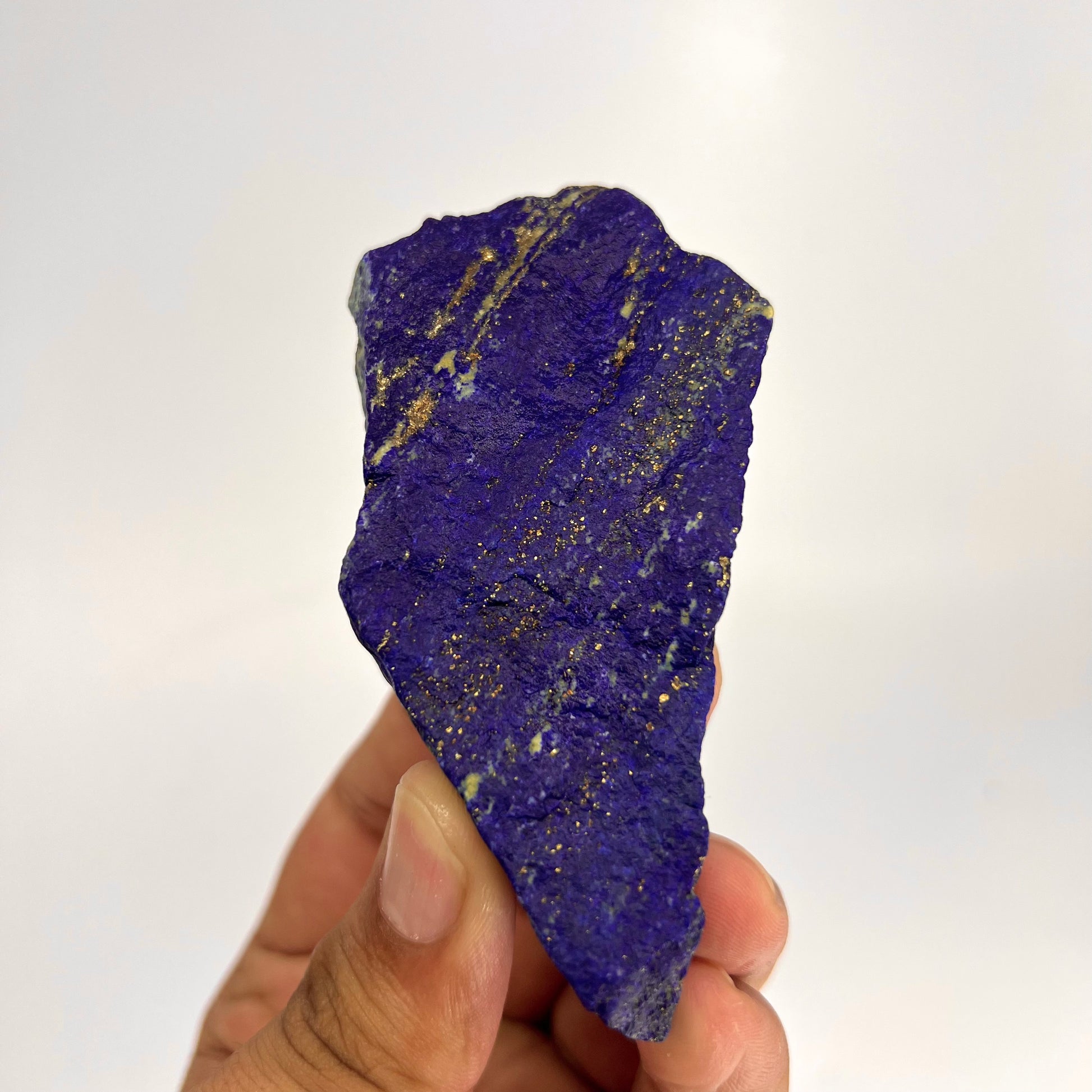 Lapis Lazuli, Lazurite, Afghanistan Minerals, 780g, Rough Mineral, Raw Lapis, Pyrite Inclusions, Natural Specimen, Cabinet Display