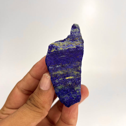 Lapis Lazuli, Lazurite, Afghanistan Minerals, 780g, Rough Mineral, Raw Lapis, Pyrite Inclusions, Natural Specimen, Cabinet Display