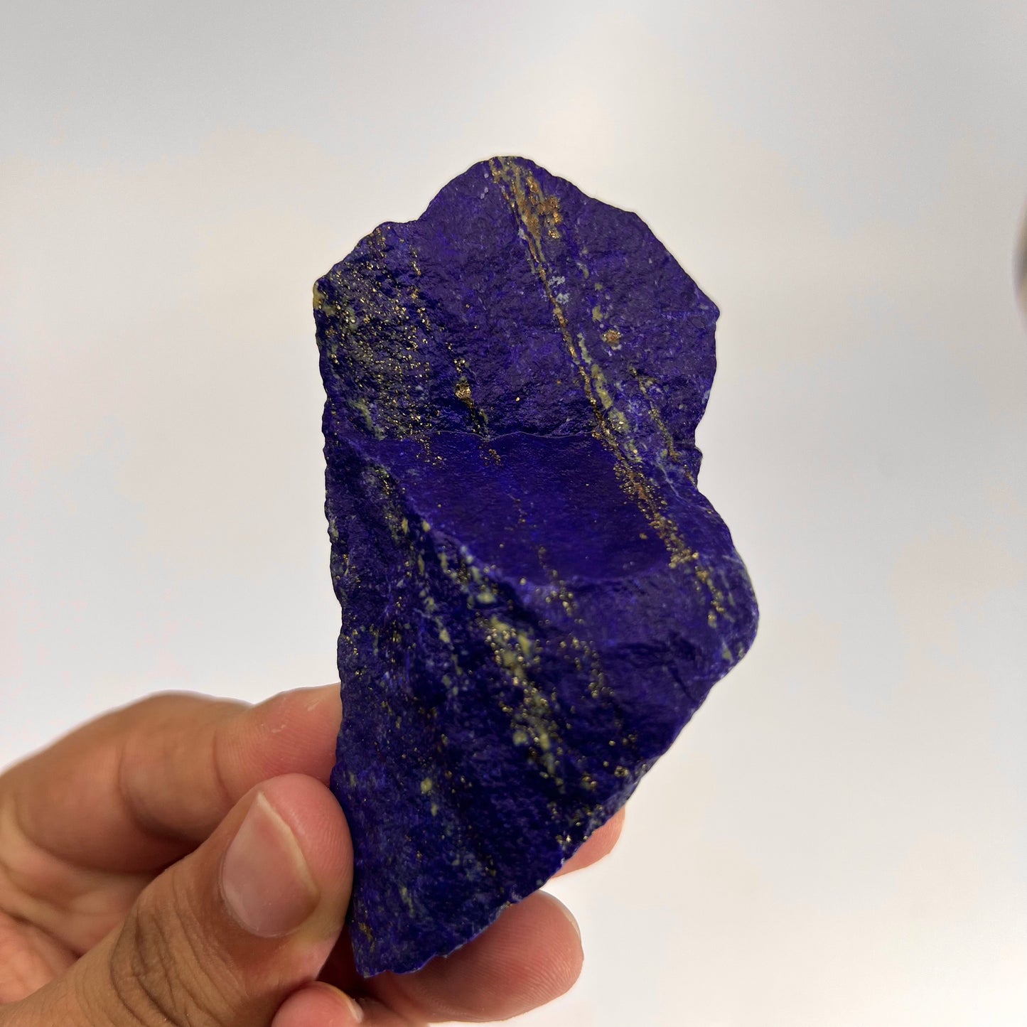 Lapis Lazuli, Lazurite, Afghanistan Minerals,  Rough Mineral, Raw Lapis, Pyrite Inclusions, Natural Specimen, Cabinet Display