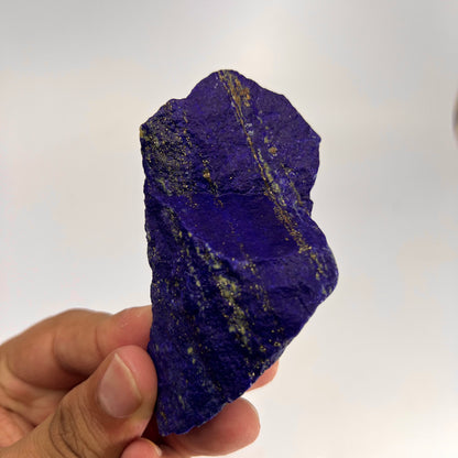 Lapis Lazuli, Lazurite, Afghanistan Minerals,  Rough Mineral, Raw Lapis, Pyrite Inclusions, Natural Specimen, Cabinet Display