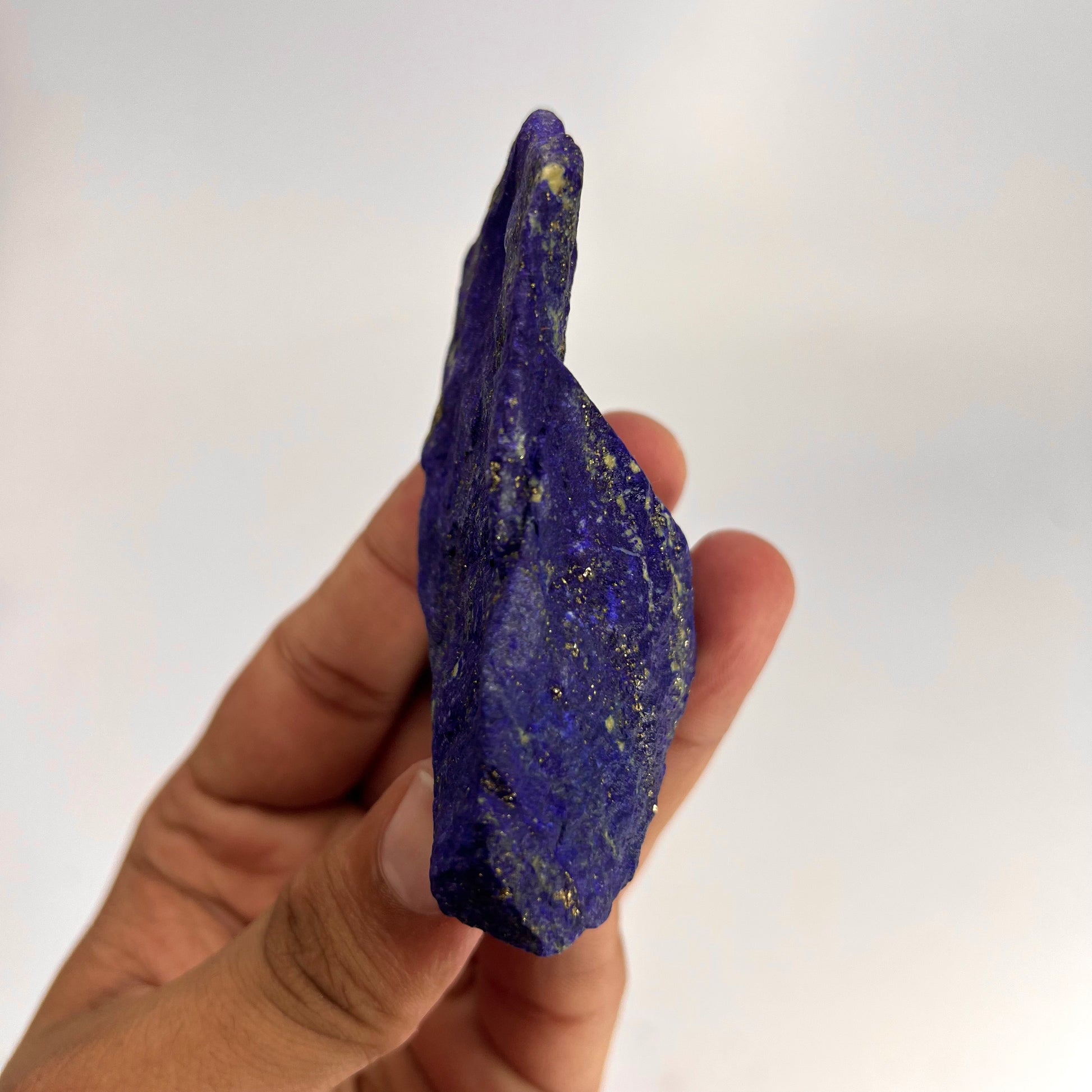 Lapis Lazuli, Lazurite, Afghanistan Minerals,  Rough Mineral, Raw Lapis, Pyrite Inclusions, Natural Specimen, Cabinet Display