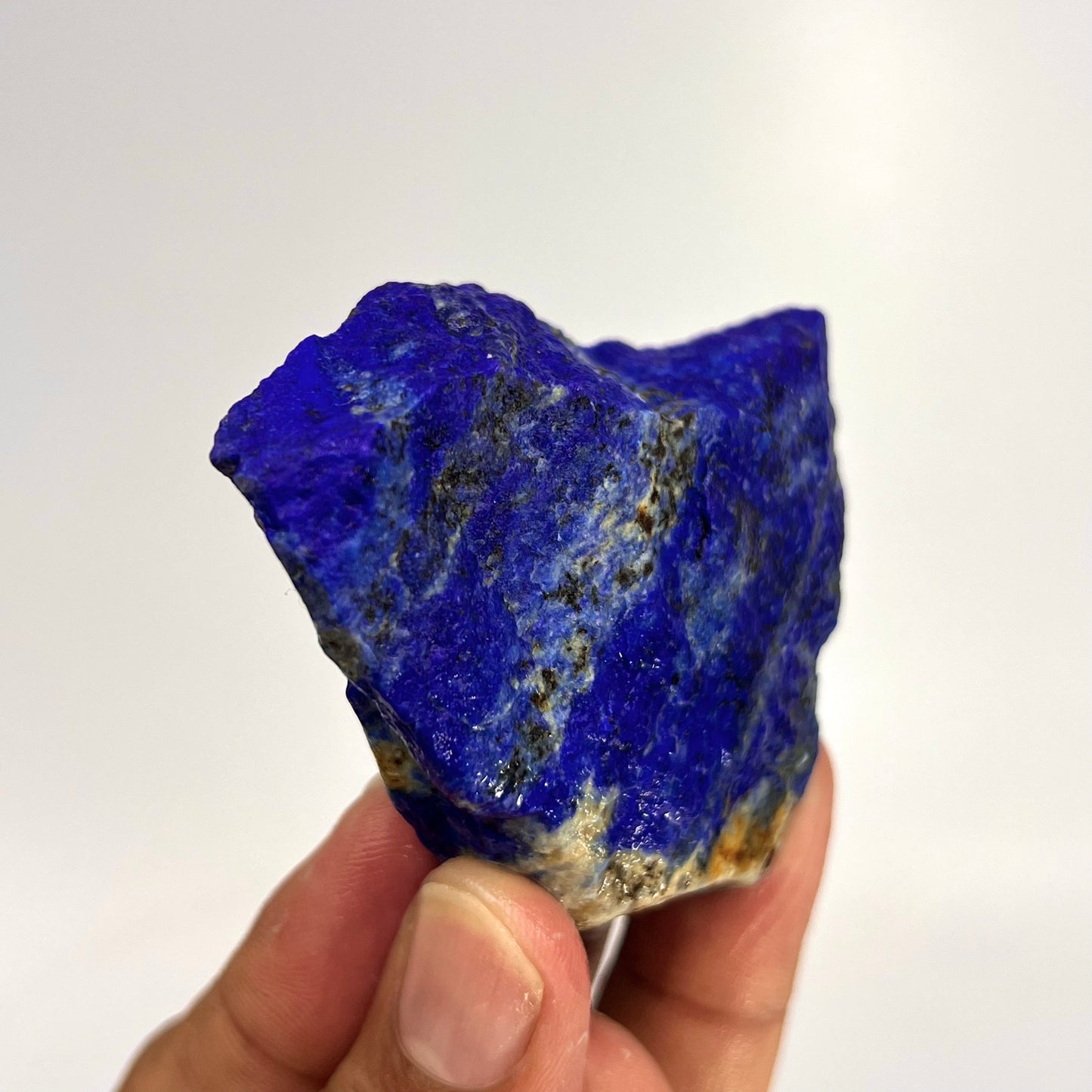 Lapis Lazuli, Lazurite, Afghanistan Minerals,  Rough Mineral, Raw Lapis, Pyrite Inclusions, Natural Specimen, Cabinet Display