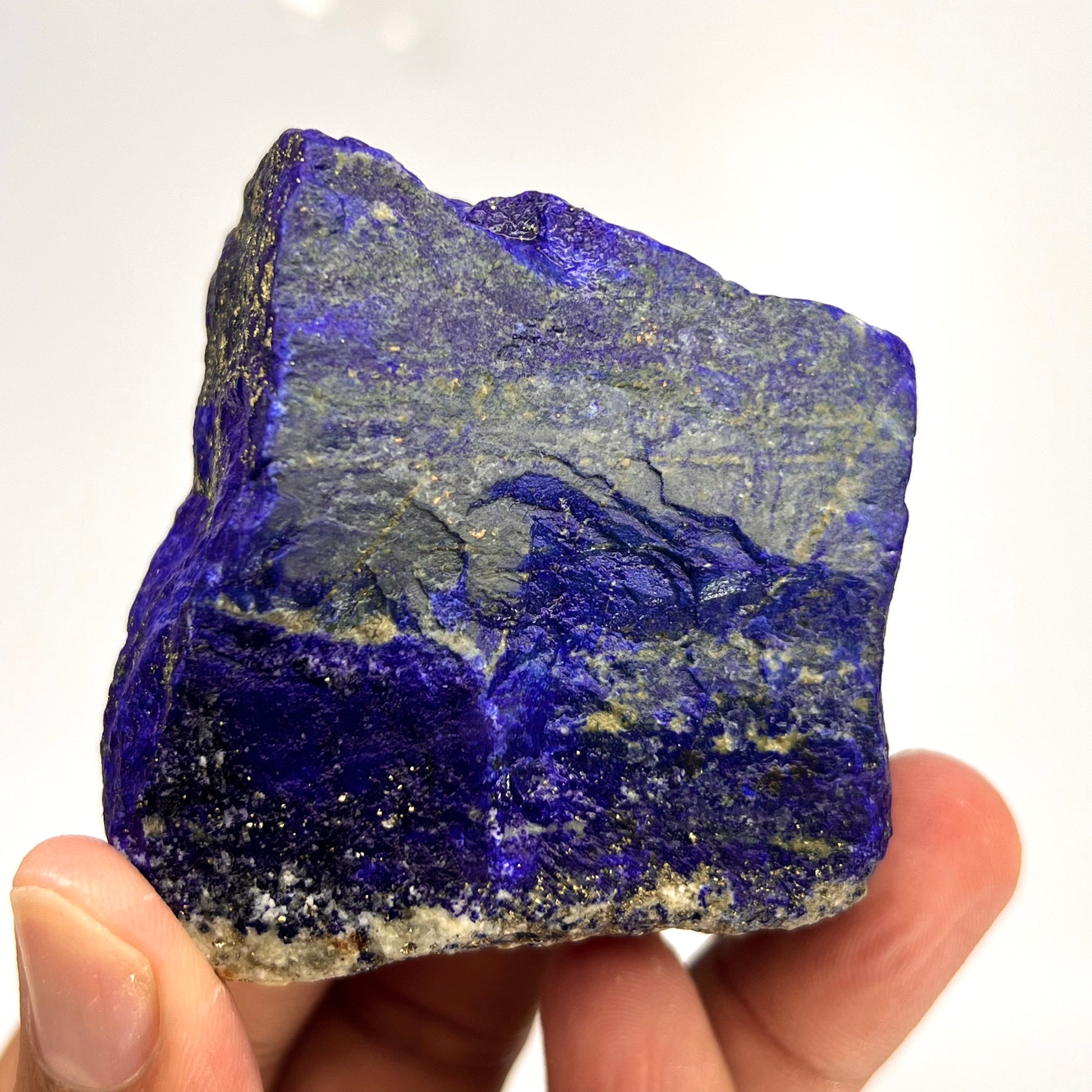 Lapis Lazuli, Lazurite, Afghanistan Minerals, 780g, Rough Mineral, Raw Lapis, Pyrite Inclusions, Natural Specimen, Cabinet Display