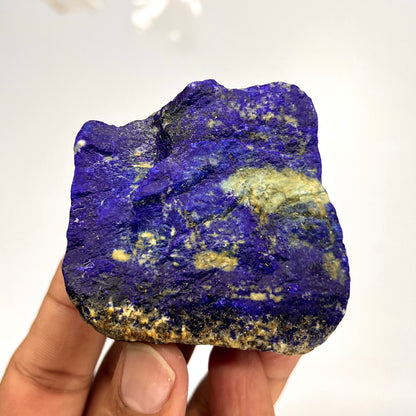 Lapis Lazuli, Lazurite, Afghanistan Minerals,  Rough Mineral, Raw Lapis, Pyrite Inclusions, Natural Specimen, Cabinet Display