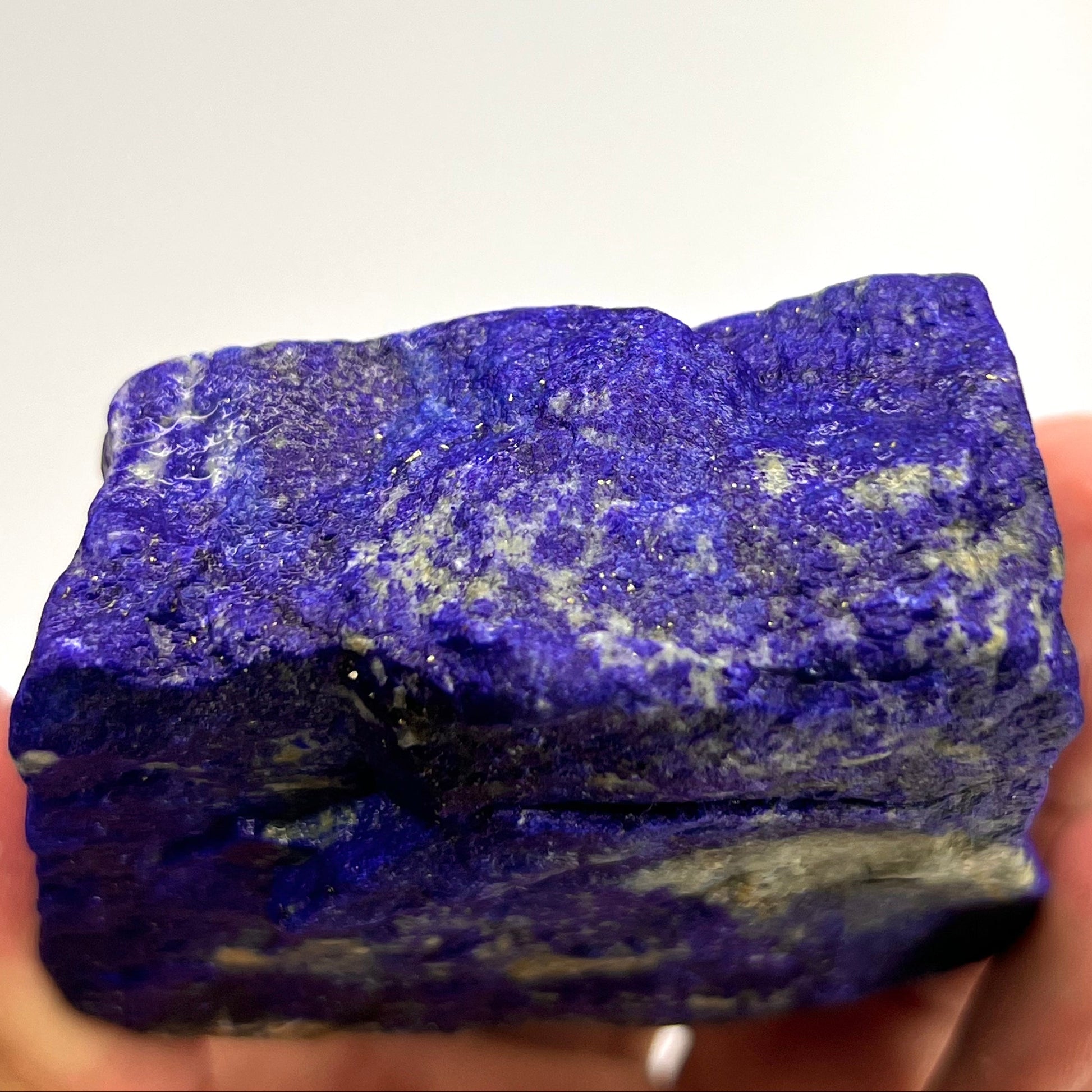 Lapis Lazuli, Lazurite, Afghanistan Minerals,  Rough Mineral, Raw Lapis, Pyrite Inclusions, Natural Specimen, Cabinet Display