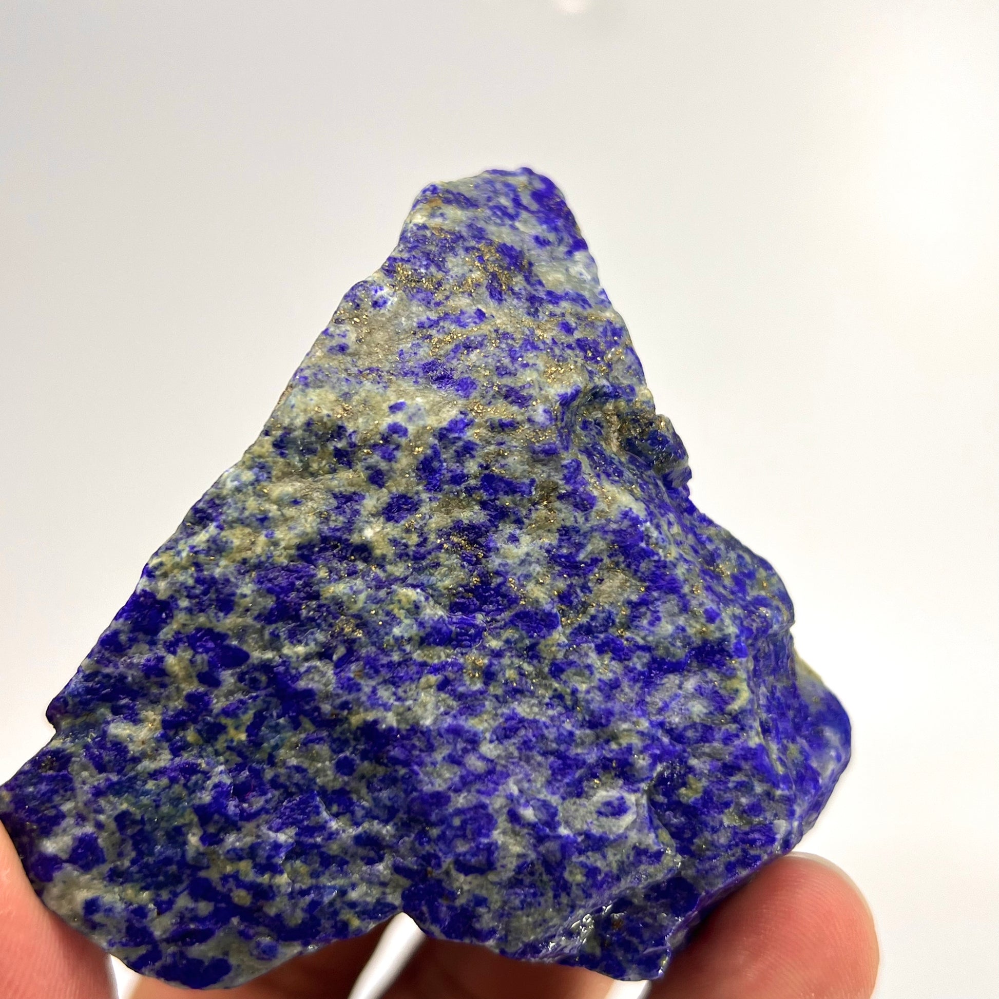 Lapis Lazuli, Lazurite, Afghanistan Minerals,  Rough Mineral, Raw Lapis, Pyrite Inclusions, Natural Specimen, Cabinet Display